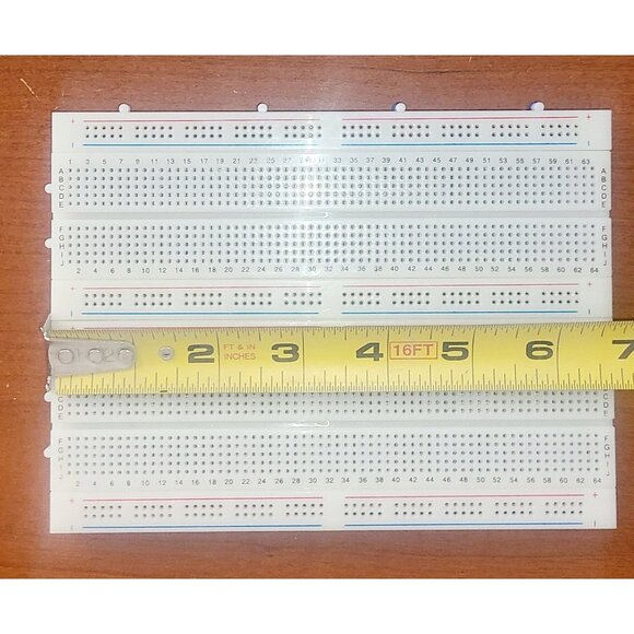 2 Breadboards 900-247 Round Hole 840 Tie Points Each Pro's Kit NEW Open Box - Picture 4 of 5